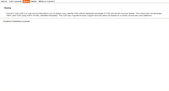Desktop Screenshot of css.anmari.com